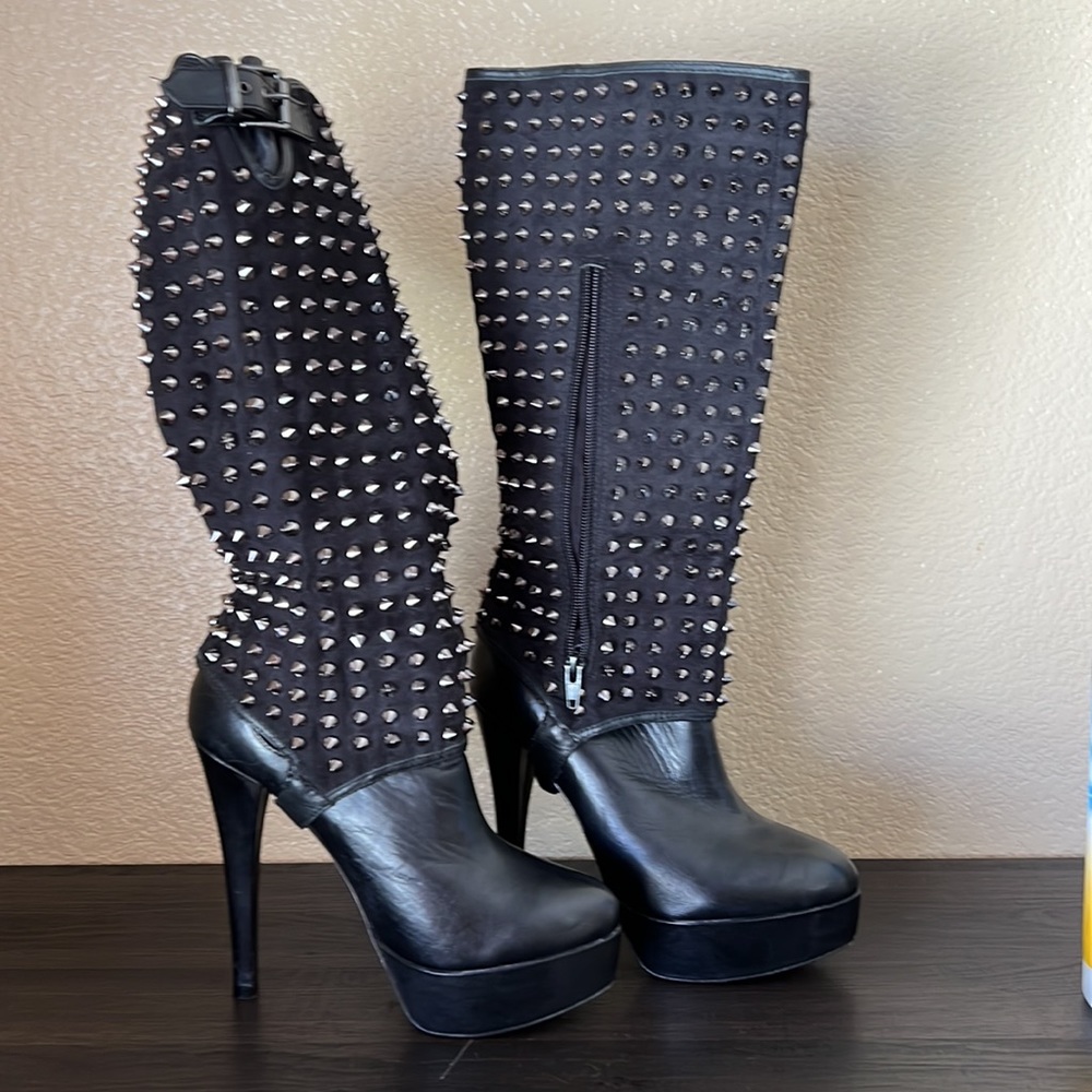 Bebe heeled boots